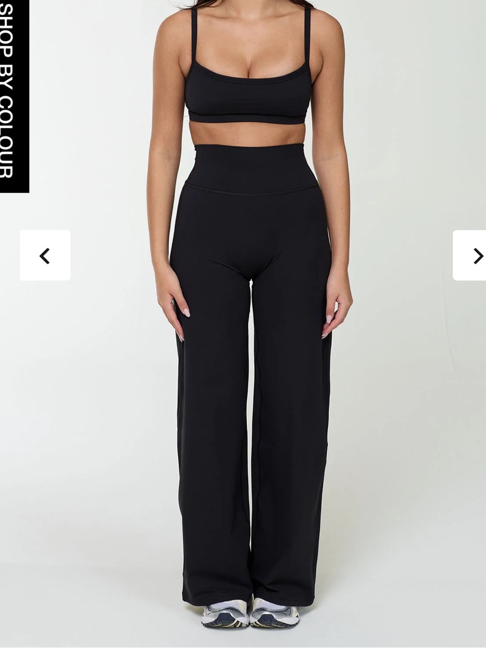 Azur Classic Wide Leg Pant - Black